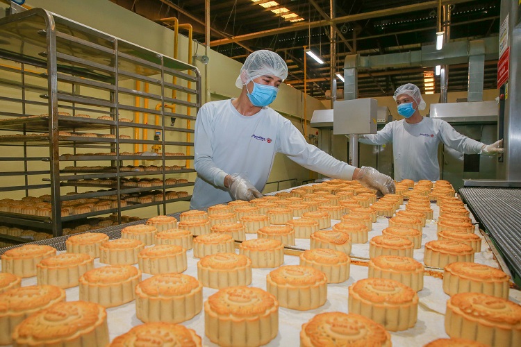 quy trình sản xuất của bánh kinh đô